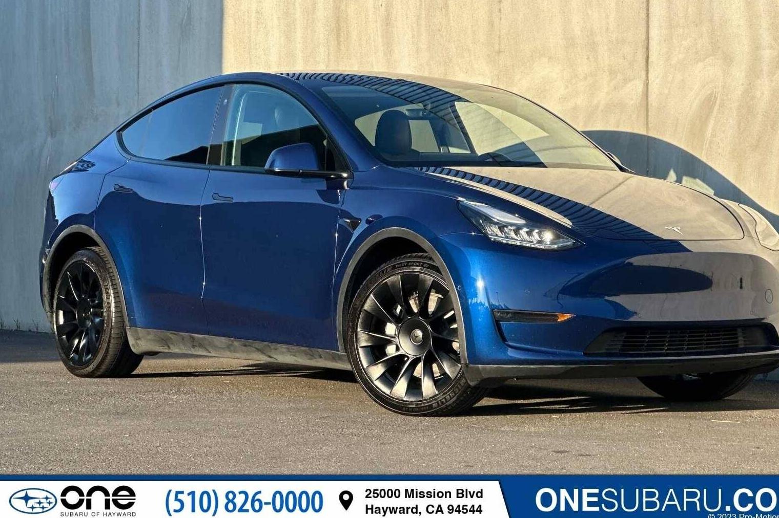 TESLA MODEL Y 2021 5YJYGDEE4MF082946 image